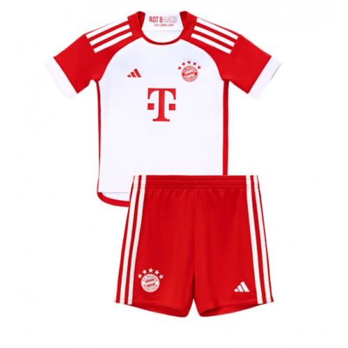 Maillot de foot Bayern Munich Jamal Musiala #42 Domicile enfant 2023-24 Manches Courte (+ pantalon court)